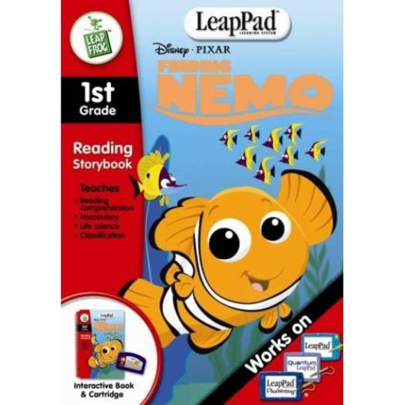 LeapFrog LeapPad Educational Book: Finding Nemo (Interactive Book & Cartridge) - Picture 1 of 2